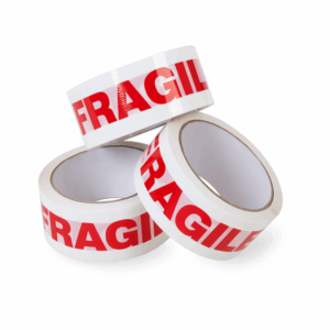 Fita Adesiva com inscrição "FRAGIL"