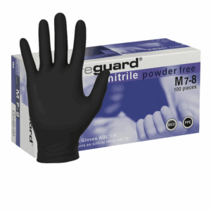 Luva Nitrilo Preto s/Pó P/Mecânico