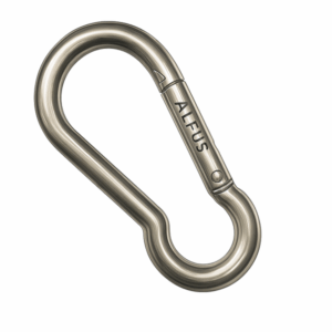 Mosquetão Bombeiro Inox s/ Segurança