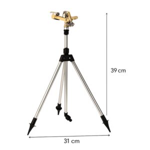 LAB Aspersor Latão c/ Tripé Inox de 40cm - 223012