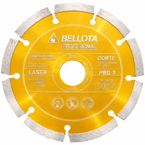 Disco Diamante Segmentado Bellota 22,2mm