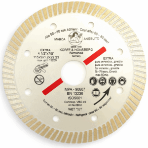 Disco Diamante Extra Granito 115 x 1,2 x 22,23mm "Angelito"