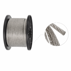 Cabo Aço Galvanizado Revestido 6 x 7