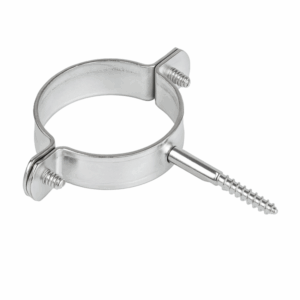 Abraçadeira de Espigão Zincada Redonda