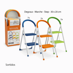 Banco Escadote 2 Degraus Refª 2160/D