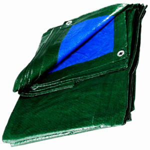 Lona Impermeável Dupla Face Azul/Verde