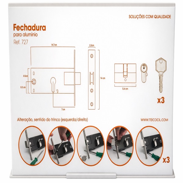 Fechadura de Pano s/Canhão - Image 2