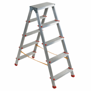 Escadote Aluminio Duplo