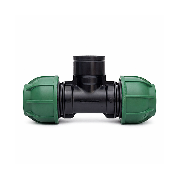 AR. Tê Plag Rosca Fêmea Aperto Rápido