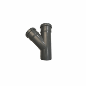 Forquilha PVC Din 45° c/ Oring