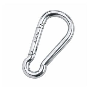 Mosquetão Bombeiro Inox s/ Segurança