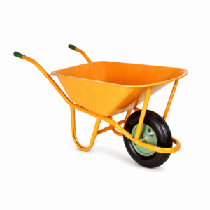 Carro Mão Amarelo Redondo