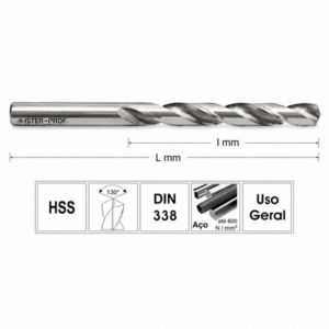Broca HSS Master-Prof Metal / Madeira