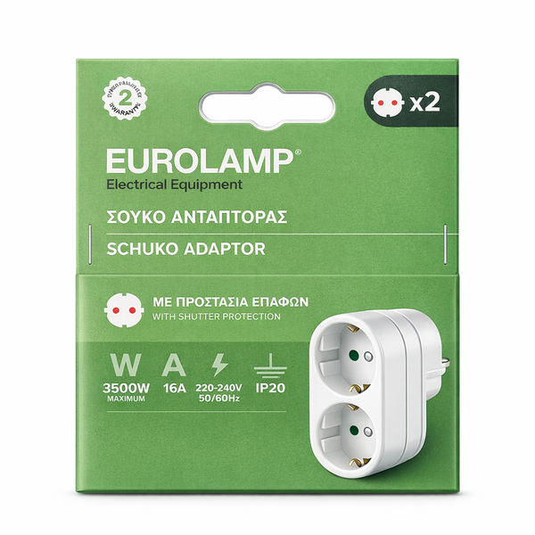 Ficha c/Terra Dupla Frontal