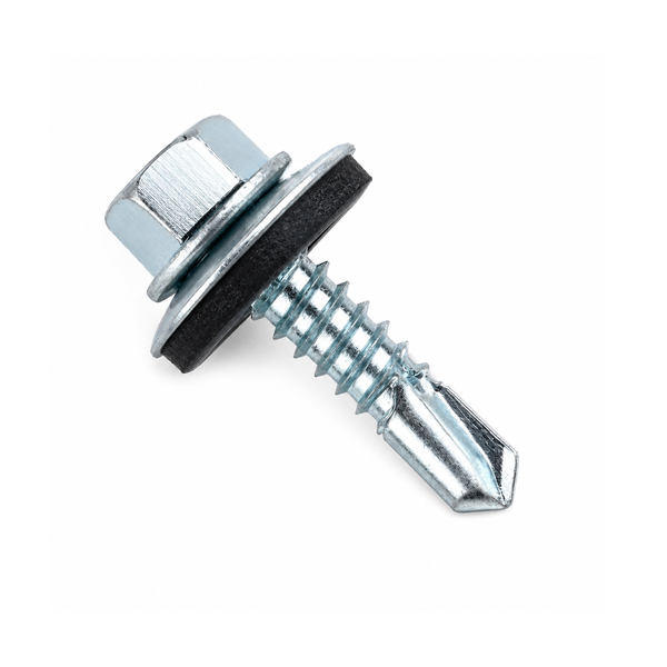 Parafuso Auto Perf. Cab. Sextavada Zinc.Completo DIN 7504K