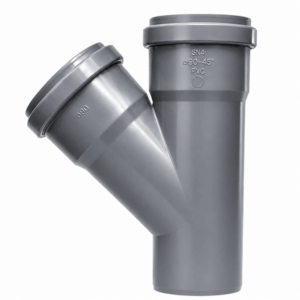 Forquilha Redução PVC Din 45° c/ Oring