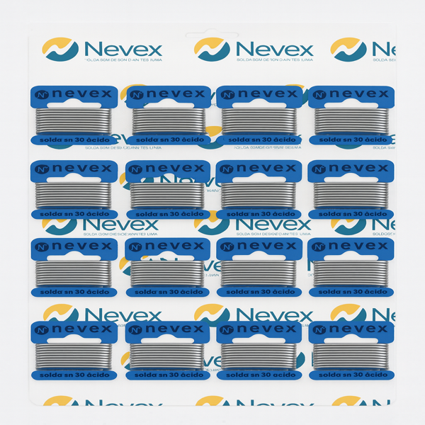 Cartaz de Solda SN30 c/ Ácido NV