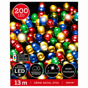 Série Natal (Fio) 200 Leds 13MT - XM1191