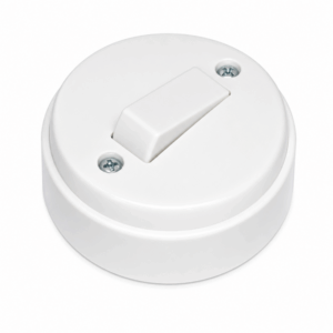 Interruptor Unipolar Redondo Exterior