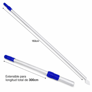 Cabo alum. 163-300cm p/ Apanha Folhas