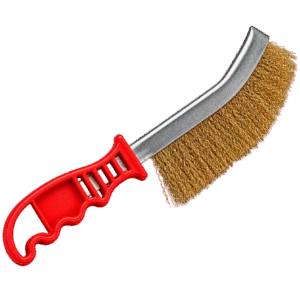 Escova de Aço Universal Alfus c/Cabo vermelho