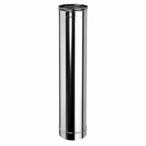 Tubo Inox Rígido Brilhante 0,4mm x 1,00mt