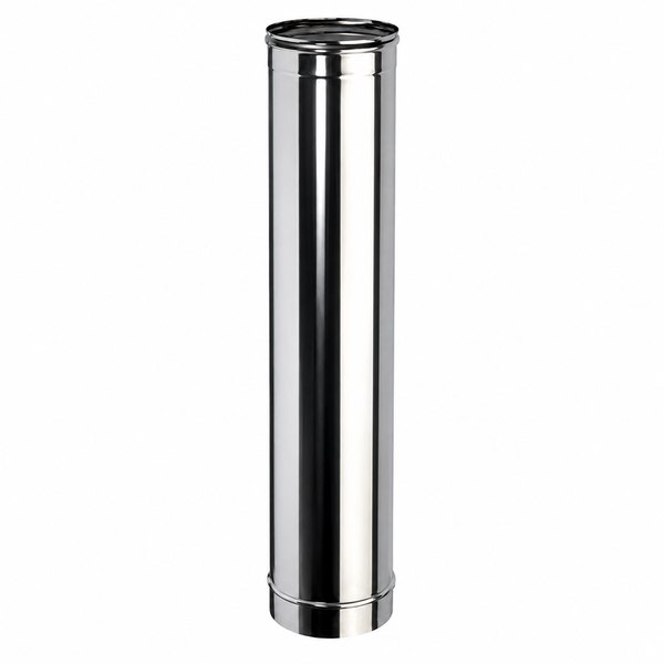 Tubo Inox Rígido Brilhante 0,4mm x 1,00mt