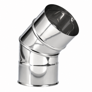 Curva Inox M/F  45° - 0,4mm