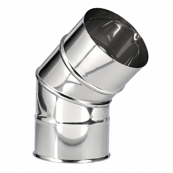 Curva Inox M/F 45° - 0,4mm