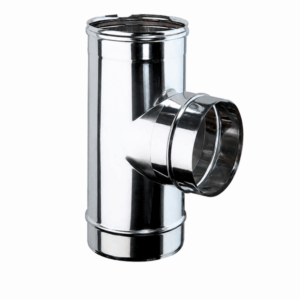 Tê Inox s/Tampo 90° - 0,4mm