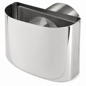 Chapéu Inox à Parede c/ Rede