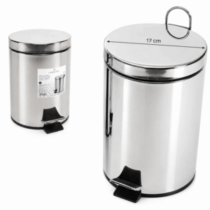 Balde Lixo 3Lts Inox Refª 148281