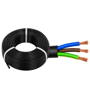 Cabo Elétrico FVV Preto - Rl 100mts
