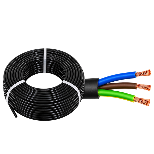 Cabo Elétrico FVV Preto - Rl 100mts