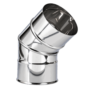 Curva Inox M/F  45° - 0,4mm